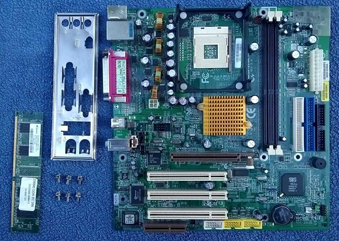 Gigabyte GA-8SIML NF Socket478 Vintage Retro Motherboard (Firewi